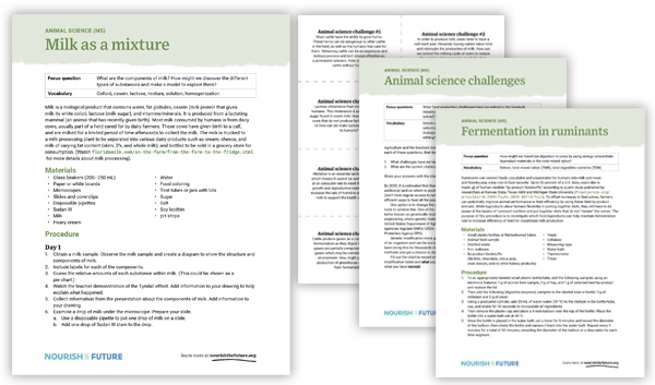 Nourish the Future – Animal Science Image