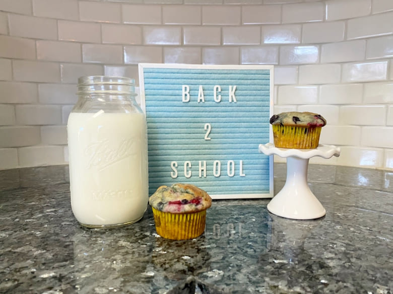 Back-to-School Berry Muffins Featured Image