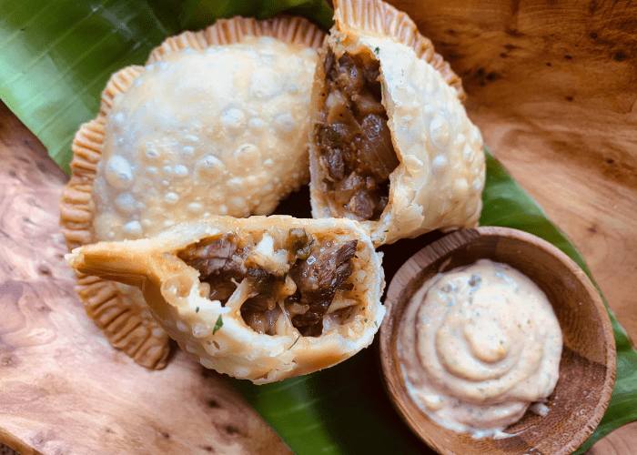 Cheesy Churrasco Empanadas Featured Image