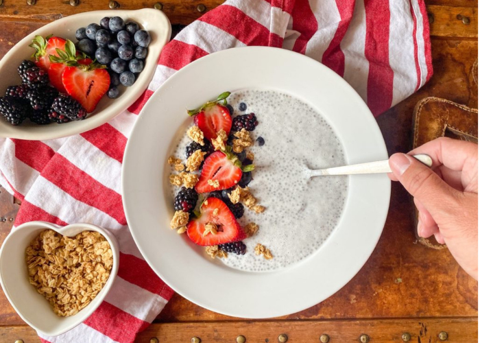 Chia Seed Pudding Power Bowl Featured Image