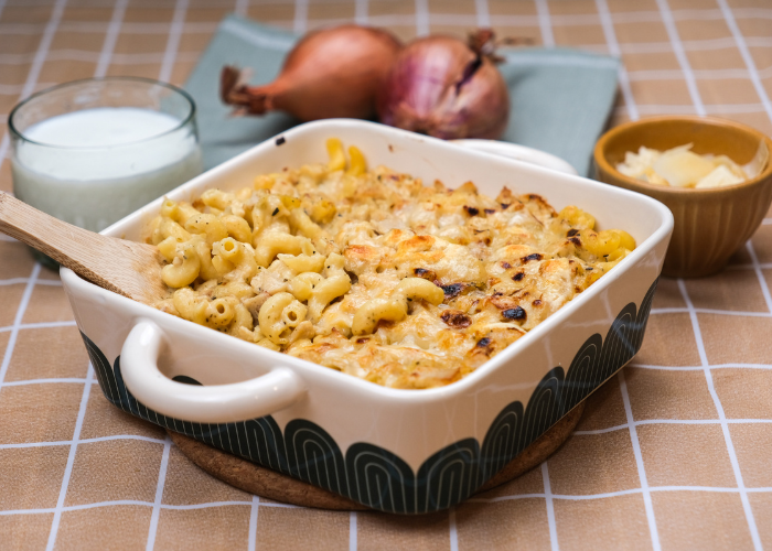 Creamy Turkey Pasta Bake Featured Image