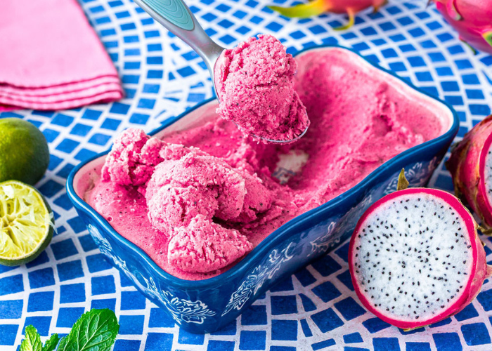Dragon Fruit Ice Cream Featured Image
