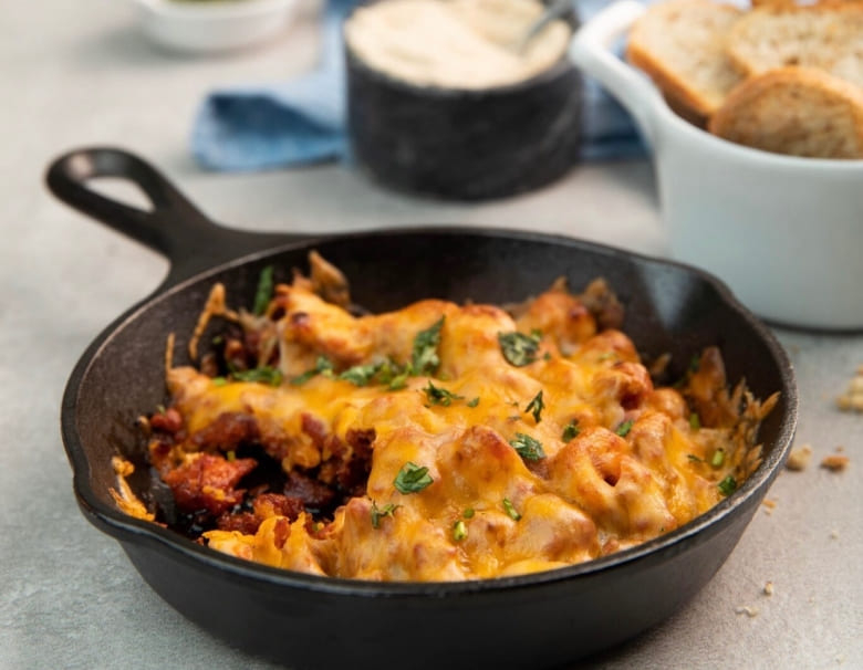 3 Cheese and Chorizo Dip Featured Image