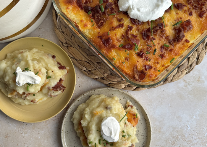 Leftover Mashed Potato Casserole Featured Image
