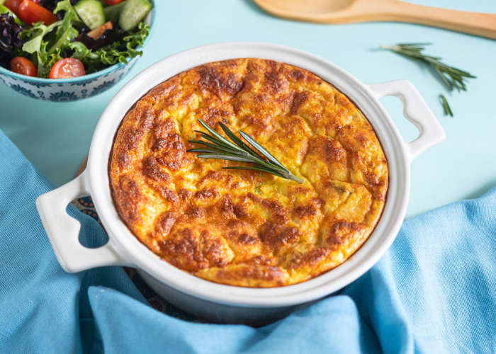 Three Cheese Potato Souffle Featured Image