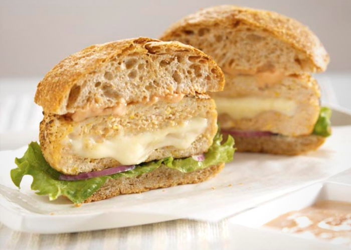 Cheese-Stuffed Turkey Burgers Featured Image