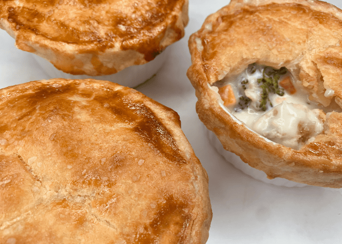 Cheesy Chicken Pot Pie Featured Image
