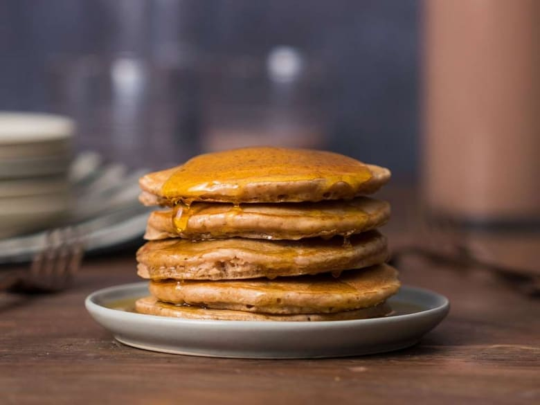 Chocolate Pumpkin Pancakes Featured Image