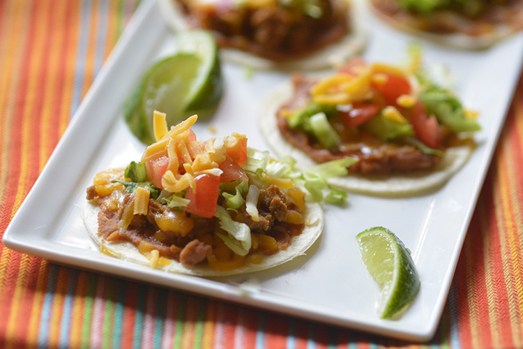 Mini Taco Pizzas Featured Image